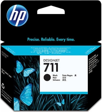 Cartus Cerneala Original HP Black 711  CZ129A