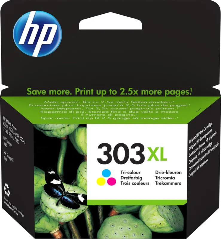 Cartus Cerneala Original HP Color 303XL  T6N03AE