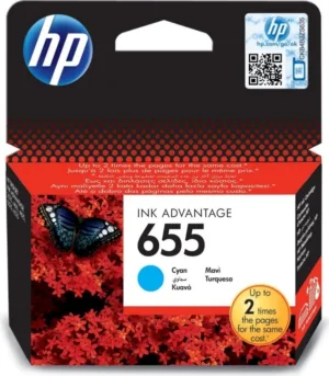 Cartus Cerneala Original HP Cyan 655  CZ110AE