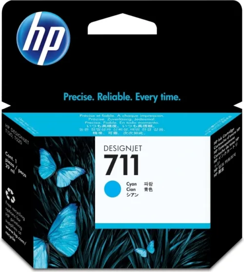 Cartus Cerneala Original HP Cyan 711  CZ130A