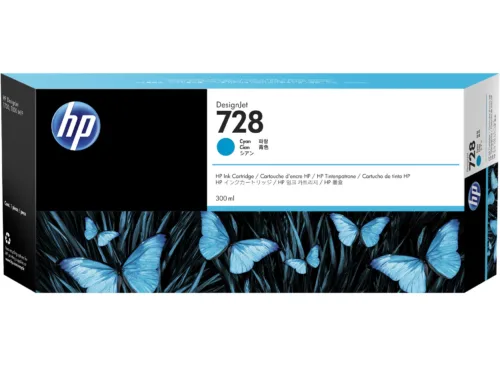 Cartus Cerneala Original HP Cyan 728  F9K17A