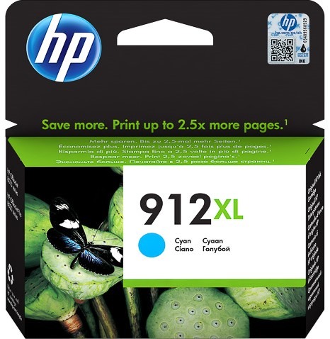 Cartus Cerneala Original HP Cyan Nr.912XL  3YL81AE
