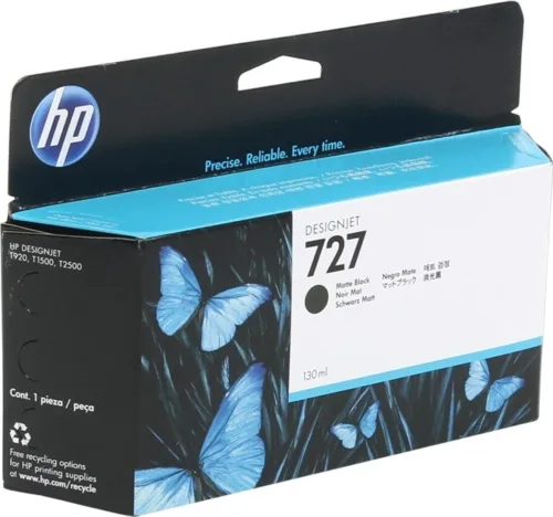 Cartus Cerneala Original HP Matte Black 727  B3P22A