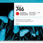 Cartus Cerneala Original HP Red 746  P2V81A