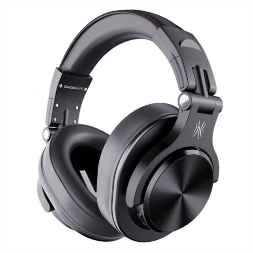Casca OneOdio wireless cu fir tip over earmultimed- Fusion-A70-Black