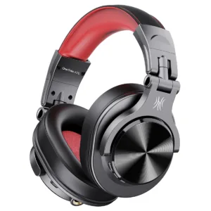 Casca OneOdio wirelesscu firtip over earmultimedia- Fusion-A70-Red
