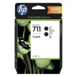 Dual-Pack Original HP Black 711  P2V31A