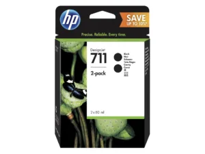 Dual-Pack Original HP Black 711  P2V31A