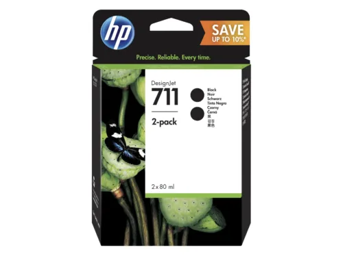 Dual-Pack Original HP Black 711  P2V31A