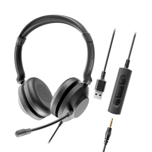 HEADSET AXTEL ONE UC35 STEREO HD AXH-ONE - AXH-ONEUCD-35