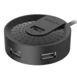 HUB extern A4TECH porturi USB-A: USB 2.0 x 4 conec-HUB-20-BK