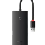 HUB extern Baseus Lite  USB 3.0 x 4 conectare prin-WKQX030201