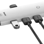 HUB extern Baseus Lite  USB 3.0 x 4 conectare prin-WKQX030202
