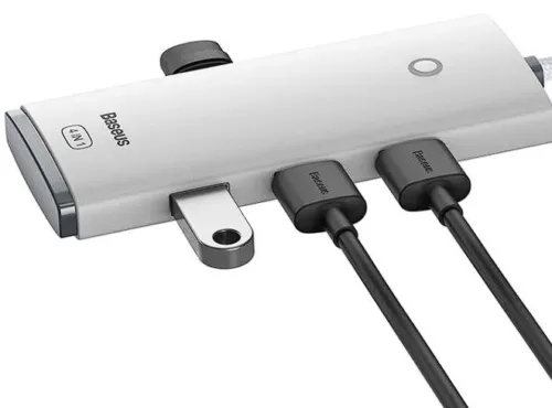 HUB extern Baseus Lite  USB 3.0 x 4 conectare prin-WKQX030202