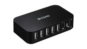 HUB extern D-LINK  USB 2.0 x 7 conectare prin USB -DUB-H7