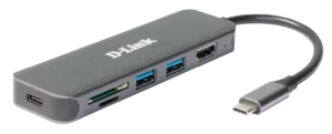 HUB extern D-LINK porturi 2xSuperSpeed USB 3.0 1xU-DUB-2327