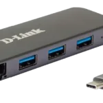 HUB extern D-LINK porturi 3 x SuperSpeed USB 3.0 1-DUB-2334