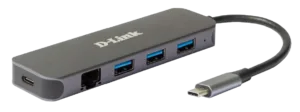 HUB extern D-LINK porturi 3 x SuperSpeed USB 3.0 1-DUB-2334
