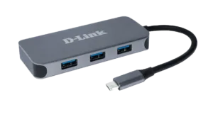 HUB extern D-LINK porturi 3 x SuperSpeed USB 3.0 1-DUB-2335