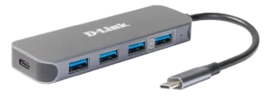 HUB extern D-LINK porturi 3 x SuperSpeed USB 3.0 1-DUB-2340