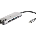 HUB extern D-LINK porturi Gigabit LAN x 1 USB 3.0 -DUB-M520