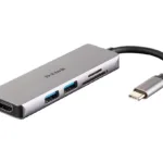 HUB extern D-LINK porturi SD/microSD Dual Card Rea-DUB-M530