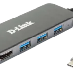 HUB extern D-LINKporturi 3xSuperSpeed USB 3.01xUSB-DUB-2333