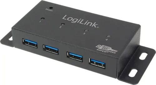 HUB extern LOGILINK  USB 3.0 x 4 conectare prin US-UA0149