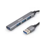 HUB extern SPACER USB 3.0 X 1 USB 2.0 x 3 conectar-SPHB-USB-4U-01