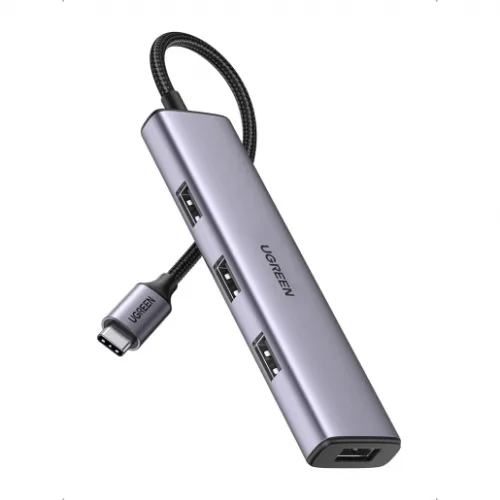HUB extern Ugreen CM473  USB 3.0 x 4 conectare pri-20841