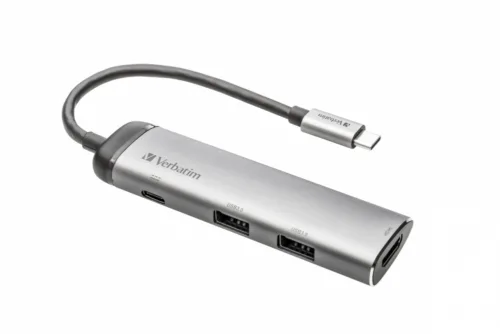 HUB extern VERBATIM USB 3.0 x 2 HDMI x 1 (4K@30Hz)-49140