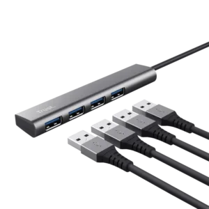 Hub Trust Halyx USB-A to 4 x USB-A 3.2 TR-24947-TR-24947