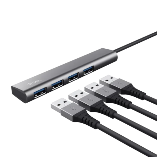 Hub Trust Halyx USB-A to 4 x USB-A 3.2 TR-24947-TR-24947