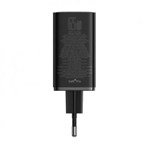 INCARCATOR RETEA Baseus GaN6 Pro Quick Charge 65W - P10162701113-00
