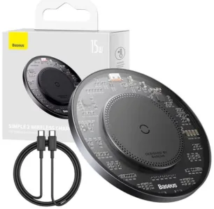 INCARCATOR wireless Baseus Simple Qi 15W compatibi- CCJJ050001