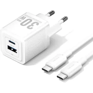 Incarcator retea Vention  30W PD 30W 1 x USB-C 1 x- TZ-FEQW0-EU-01