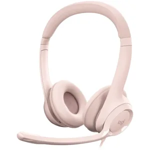 LOGITECH H390 Corded Headset - ROSE - USB - 981-001281