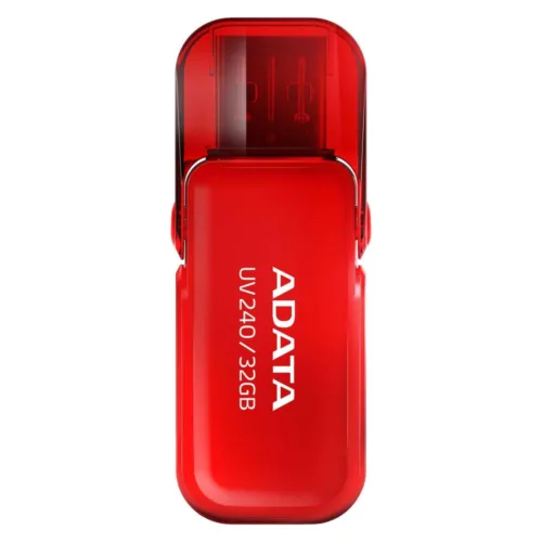 MEMORIE USB 2.0 ADATA 64GB carcasa plastic rosu - AUV240-64G-RRD