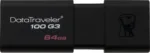 MEMORIE USB 3.0 KINGSTON 64 GB cu capac carcasa pl- DT100G3/64GB