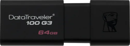 MEMORIE USB 3.0 KINGSTON 64 GB cu capac carcasa pl- DT100G3/64GB