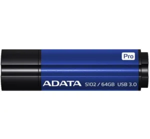 MEMORIE USB 3.1 ADATA 64 GB cu capac carcasa alumi- AS102P-64G-RBL