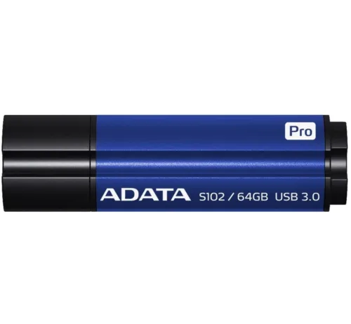 MEMORIE USB 3.1 ADATA 64 GB cu capac carcasa alumi- AS102P-64G-RBL
