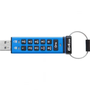 MEMORIE USB 3.1 KINGSTON 64 GB cu capac | cu cifru- DT2000/64GB