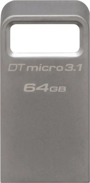 MEMORIE USB 3.1 KINGSTON 64 GB profil mic carcasa - DTMC3/64GB