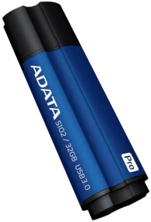 MEMORIE USB 3.2 ADATA 32 GB cu capac carcasa alumi- AS102P-32G-RBL