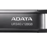 MEMORIE USB 3.2 ADATA UR340 128GB BLACK METALIC - AROY-UR340-128GBK