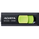 MEMORIE USB Type-C 3.2 ADATA 64 GB retractabila ca- ACHO-UC300-64G-RBK/GN