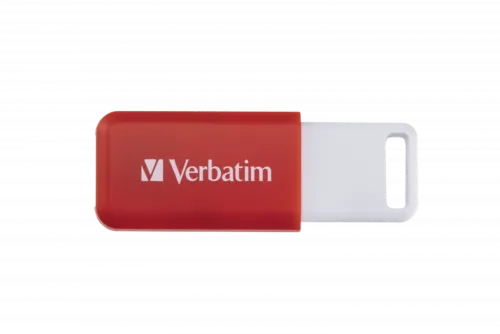 MEMORIE USB VERBATIM DATABAR 16GB USB 2.0 ROSU - 49453