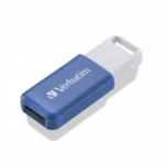 MEMORIE USB VERBATIM DATABAR 64GB USB 2.0 ALBASTRU- 49455