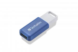 MEMORIE USB VERBATIM DATABAR 64GB USB 2.0 ALBASTRU- 49455